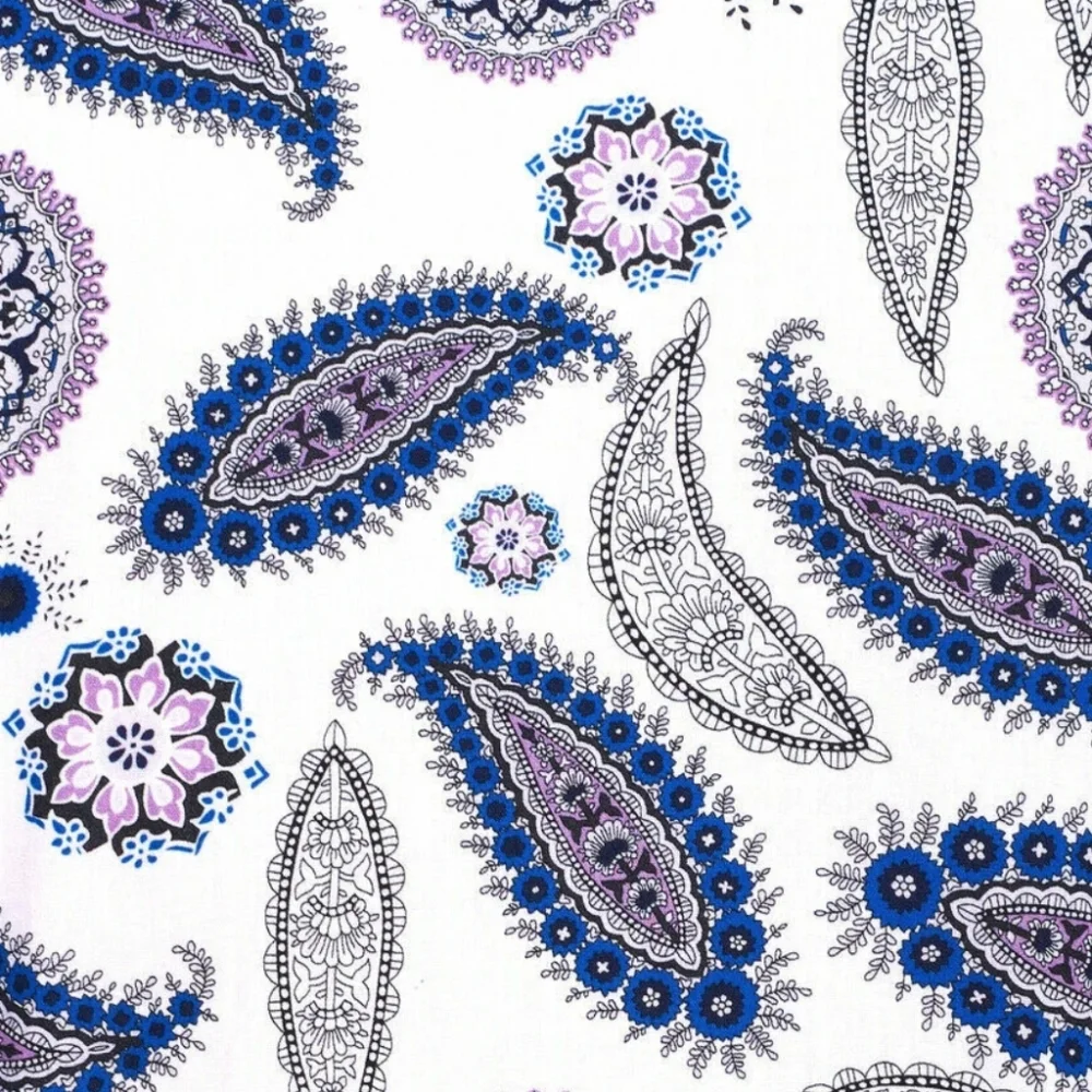 Robert Graham Amoeba Paisley Gothic Geometric Patterned Men's Shirt Size M - Picture 3 of 13